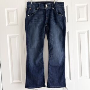 Hudson Jeans Women’s Dark Wash Bootcut Denim Flap Pocket Stretch Size 31
